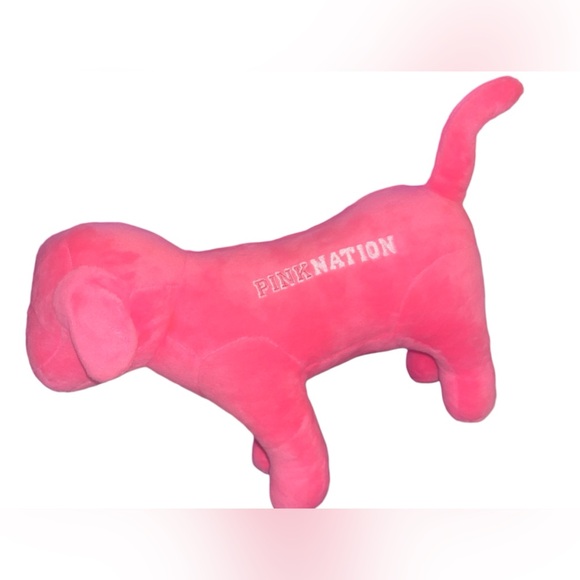 PINK Victoria’s Secret PINK NATION Iconic LARGE dog. COLLECTIBLE AND NWT🔥 - Picture 4 of 6